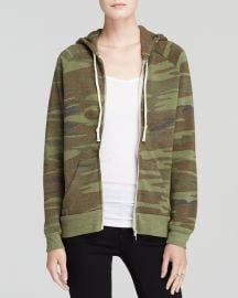 Adrian Camo Zip Hoodie at Bloomingdales